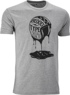 'Highway 21' Men's Blood Type T-Shirt - Grey Heather