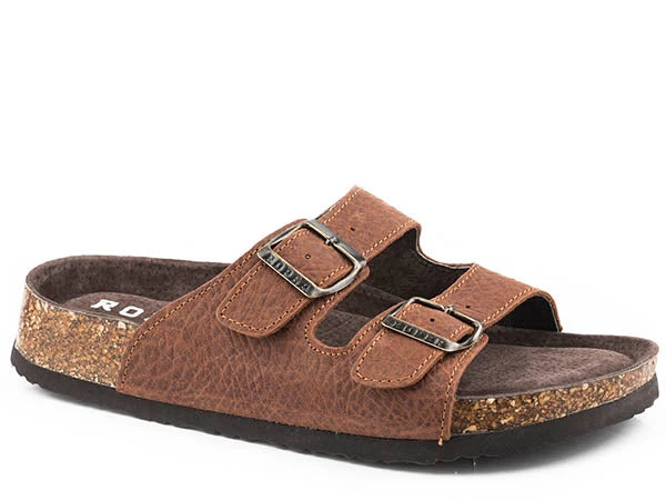 'Roper' Women's Delilah Sandal - Tan Tumbled 'Roper' Women's Delilah Sandal - Tan Tumbled -Outdoor Apparel Shop