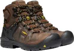 'Keen Utility' Men's 6" Dover WP EH Comp Toe - Dark Earth / Black -Outdoor Apparel Shop 1021467 PLA large 1024x1024@2x