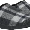 'Keen Outdoor' Women's Howser Slide - Black Plaid / Black
