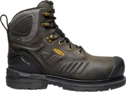 'Keen Utility' Men's 6" Philadelphia WP Comp Toe - Cascade Brown / Black