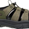 'Keen Outdoor' Men's Newport H2 Sandal - Forest Night / Black