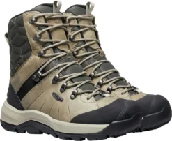 'Keen Outdoor' Women's Revel IV High Polar WP Boot - Vetiver / Peachy Keen -Outdoor Apparel Shop 1025455 PLA large 1024x1024@2x
