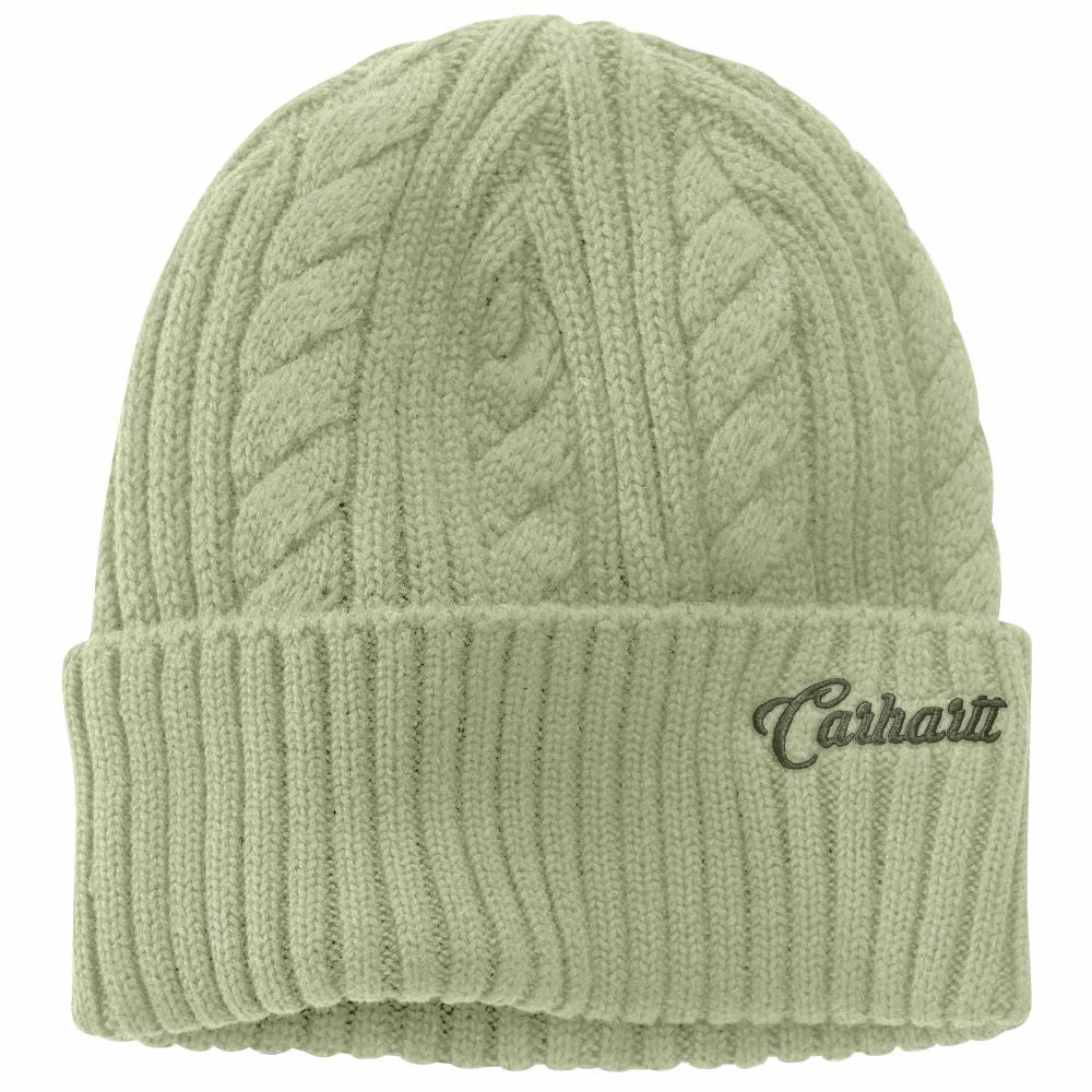 'Carhartt' Women's Rib Knit Fisherman Beanie - Sagebrush 'Carhartt' Women's Rib Knit Fisherman Beanie - Sagebrush -Outdoor Apparel Shop