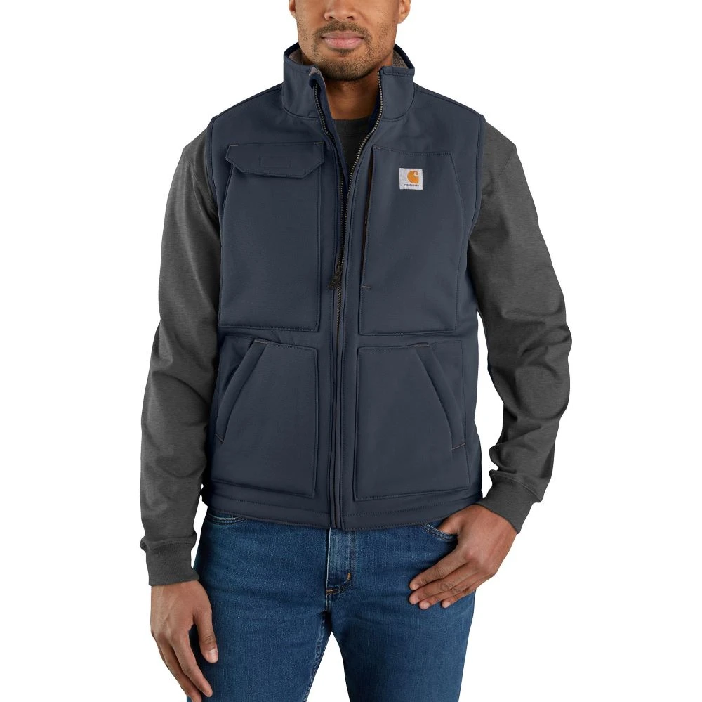 'Carhartt' Men's Super Dux™ Relaxed Fit Sherpa Lined Vest - Bluestone 'Carhartt' Men's Super Dux™ Relaxed Fit Sherpa Lined Vest - Bluestone -Outdoor Apparel Shop