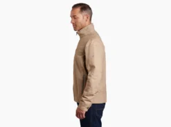 'Kuhl' Men's BURR™ Jacket - Khaki -Outdoor Apparel Shop 1052 burr jacket sand dune side 1024x1024@2x