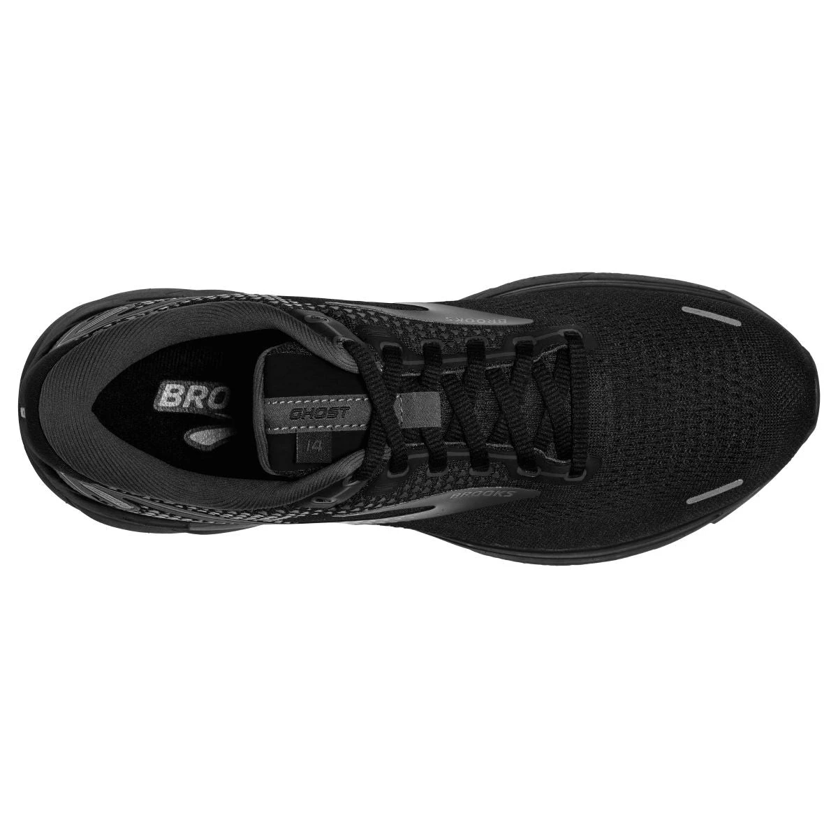 'Brooks' Men's Ghost 14 - Black / Ebony 'Brooks' Men's Ghost 14 - Black / Ebony -Outdoor Apparel Shop