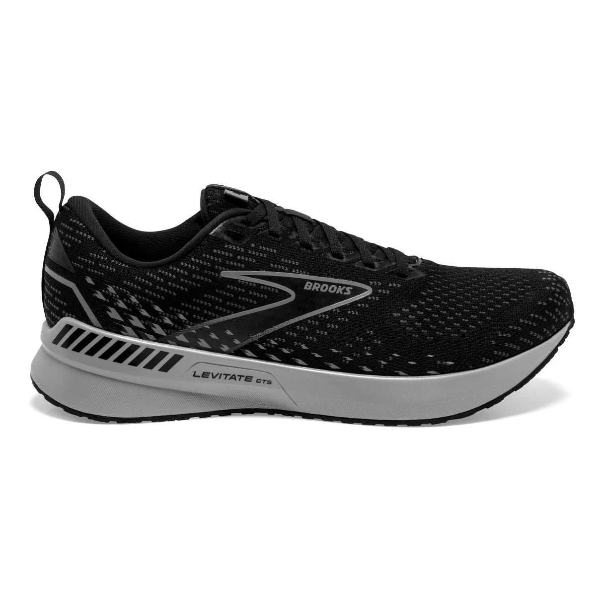 'Brooks' Men's Levitate GTS 5 - Black / Ebony / Grey 'Brooks' Men's Levitate GTS 5 - Black / Ebony / Grey -Outdoor Apparel Shop
