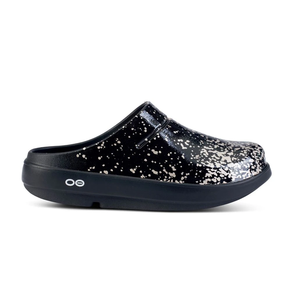 'OOFOS' Women's OOcloog Clog Limited Edition - Black / Champagne Pop 'OOFOS' Women's OOcloog Clog Limited Edition - Black / Champagne Pop -Outdoor Apparel Shop