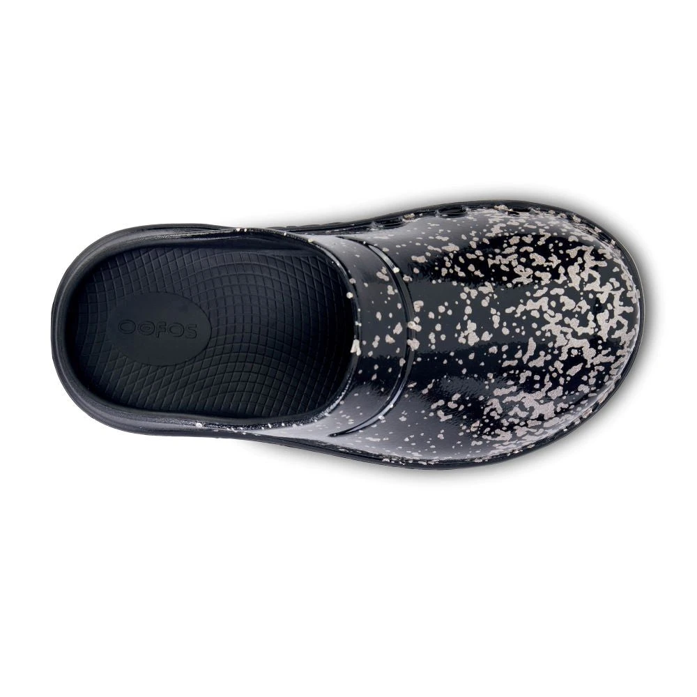 'OOFOS' Women's OOcloog Clog Limited Edition - Black / Champagne Pop 'OOFOS' Women's OOcloog Clog Limited Edition - Black / Champagne Pop -Outdoor Apparel Shop