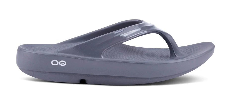 'OOFOS' Women's OOlala Luxe Thong - Slate 'OOFOS' Women's OOlala Luxe Thong - Slate -Outdoor Apparel Shop 1400SLATE shot1 932x680 0ceea480 d7c4 4e5f a49f