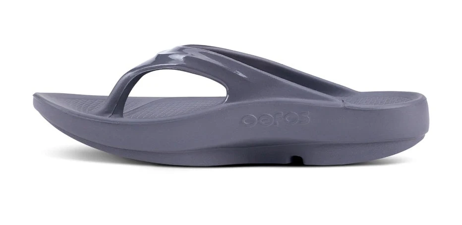 'OOFOS' Women's OOlala Luxe Thong - Slate 'OOFOS' Women's OOlala Luxe Thong - Slate -Outdoor Apparel Shop 1400SLATE shot4 932x680 1d00518d 8ca1 44c8 8990