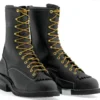 'Wesco' Men's 10" Highliner Logger Boot - Black