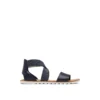 'Sorel' Women's Ella II Sandal - Nocturnal / Sea Salt