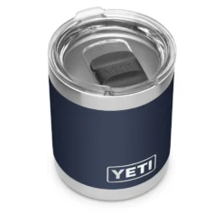 'Yeti' 10 Oz. Rambler Lowball W/Magslider Lid - Navy
