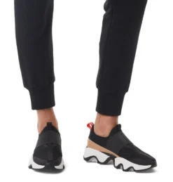 'Sorel' Women's Kinetic™ Impact II Lace Sneaker - Black / Sea Salt -Outdoor Apparel Shop 2039951 010 a9 presetHigh Res JPEG 300DPI 1024x1024@2x