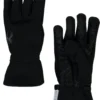 'Spyder' Men's Wander Infinium Fleece Gloves - Black