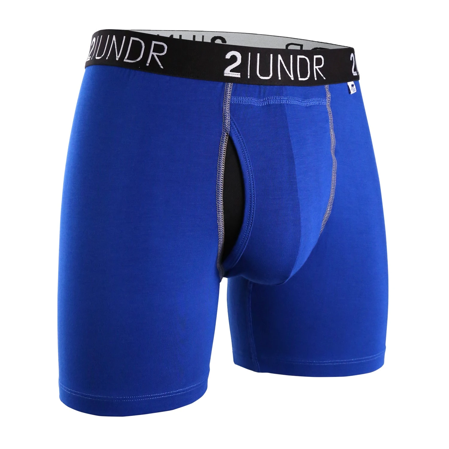 '2UNDR' Men's Swing Shift 6" Boxer Brief - Blue '2UNDR' Men's Swing Shift 6" Boxer Brief - Blue -Outdoor Apparel Shop