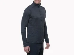 'Kuhl' Men's Alloy 1/4 Zip Sweater - Graphite -Outdoor Apparel Shop 3118 alloy graphite side 1024x1024@2x