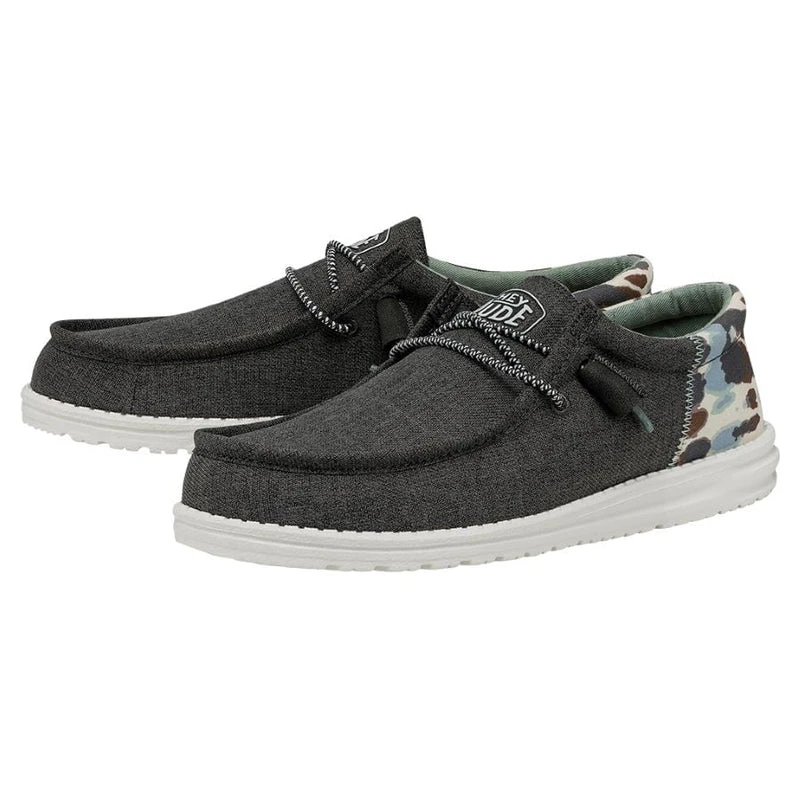 'Hey Dude' Men's Wally Funk Tie Dye - Grey 'Hey Dude' Men's Wally Funk Tie Dye - Grey -Outdoor Apparel Shop 40012