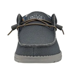 'Hey Dude' Men's Wally Sox Triple Needle - Blue Shadow -Outdoor Apparel Shop 40020 3US WALLYSOXTRIPLENEEDLE BLUESHADOW LEFTFRONT 1024x1024@2x