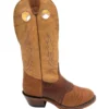'Boulet' Men's 13" Buckaroo Western Round Toe - Cognac / Butterscotch