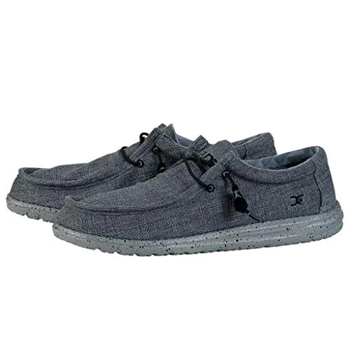 'Hey Dude' Men's Wally L Stretch - Steel 'Hey Dude' Men's Wally L Stretch - Steel -Outdoor Apparel Shop