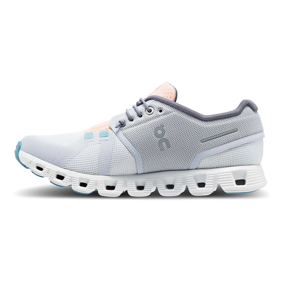 'On Running' Women's Cloud 5 Push - Glacier / Undyed White 'On Running' Women's Cloud 5 Push - Glacier / Undyed White -Outdoor Apparel Shop
