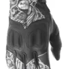 'Highway 21' Women's Vixen Glove - Black / White Lace