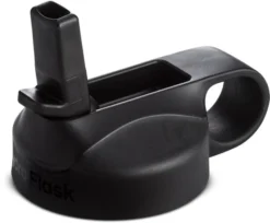 'Wyld Gear' Mag Flask Straw Lid - Black