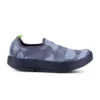 'OOFOS' Women's OOmg EeZee Low Shoe - Black / Grey Camo