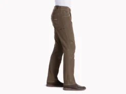 'Kuhl' Men's Kanvus™ Jeans - Dark Khaki -Outdoor Apparel Shop 5114 kanvusjean darkkhaki side 1024x1024@2x