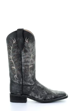 'Corral' Women's 12" Embroidered Western - Black / Sand 3 'Corral' Women's 12" Embroidered Western - Black / Sand -Outdoor Apparel Shop 5356 3 1024x1024@2x