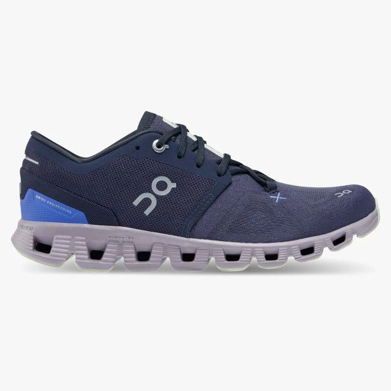 'On Running' Women's Cloud X 3 - Midnight / Heron 'On Running' Women's Cloud X 3 - Midnight / Heron -Outdoor Apparel Shop 60.98689 cloud x 3 fw22 midnight heron w