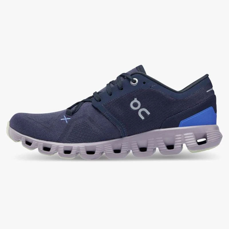 'On Running' Women's Cloud X 3 - Midnight / Heron 'On Running' Women's Cloud X 3 - Midnight / Heron -Outdoor Apparel Shop 60.98689 cloud x 3 fw22 midnight heron w