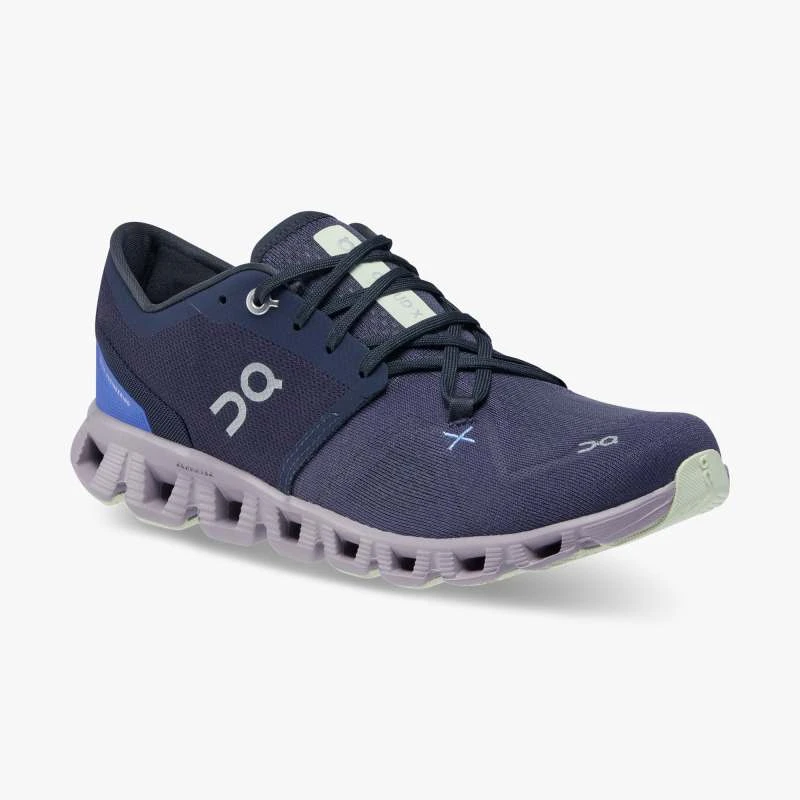 'On Running' Women's Cloud X 3 - Midnight / Heron 'On Running' Women's Cloud X 3 - Midnight / Heron -Outdoor Apparel Shop 60.98689 cloud x 3 fw22 midnight heron w
