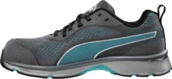 'Puma' Women's Fuse Knit Motion Protect EH Low Comp Toe - Grey / Turquoise -Outdoor Apparel Shop 643905 FUSE KNIT BLUE WNS LOW left 1024x1024@2x
