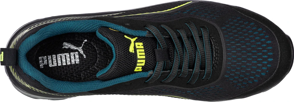 'Puma' Women's Fuse Knit Motion Protect EH Low Comp Toe - Black / Green 'Puma' Women's Fuse Knit Motion Protect EH Low Comp Toe - Black / Green -Outdoor Apparel Shop