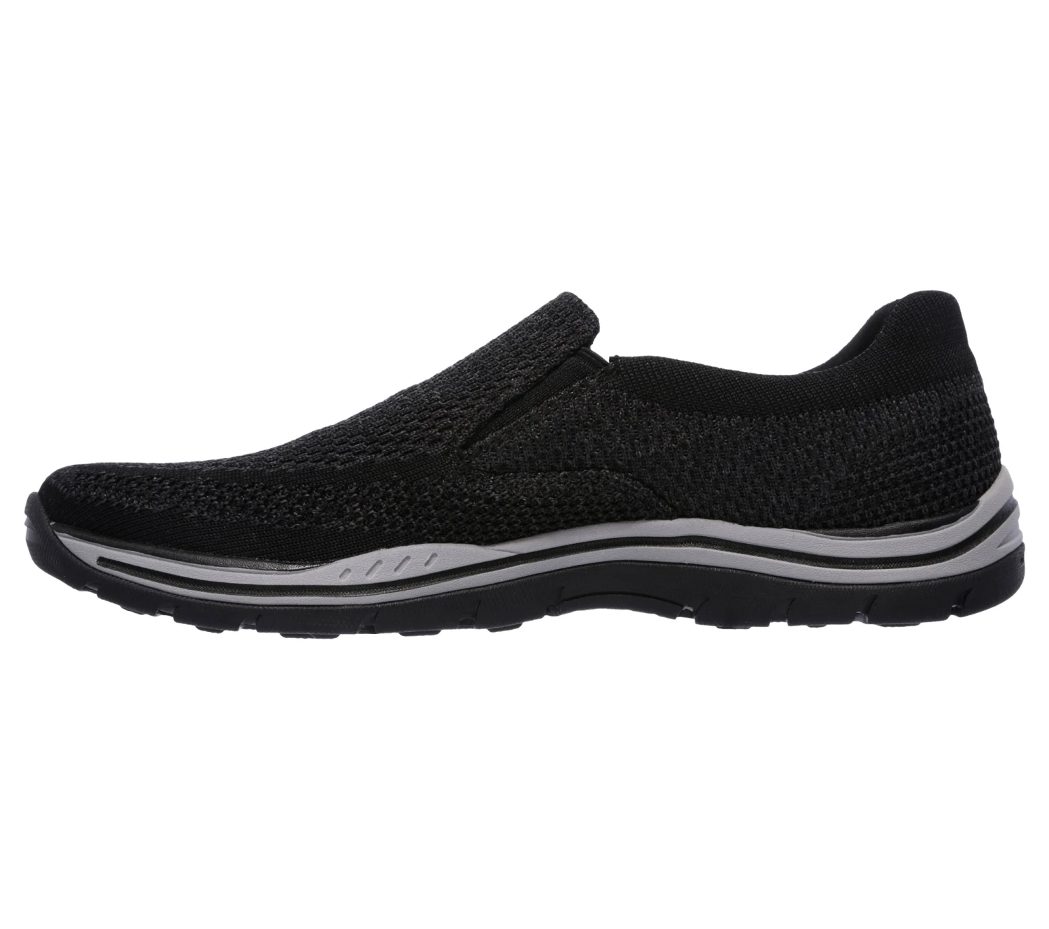 'Skechers' Men's Expected Gomel Slip On - Black 'Skechers' Men's Expected Gomel Slip On - Black -Outdoor Apparel Shop 65086 BLK E large e2740ad2 c675 4c29 8f98