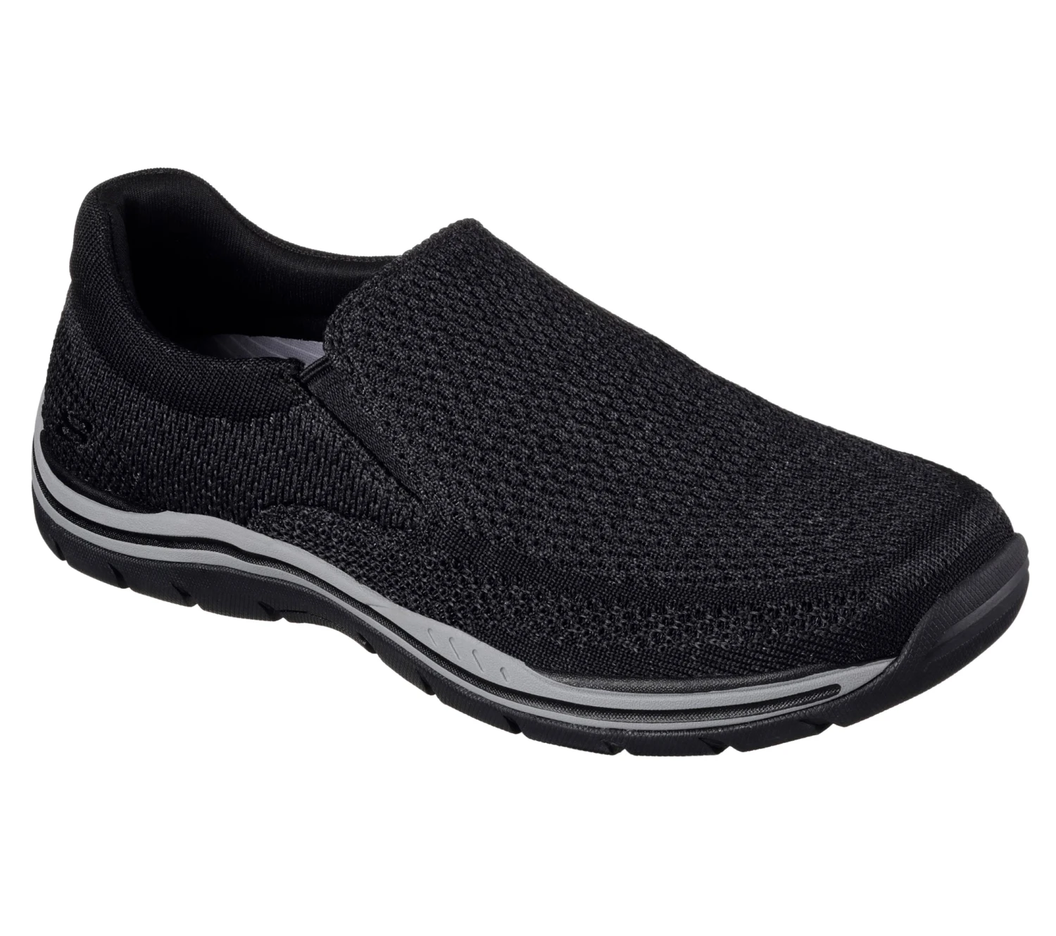 'Skechers' Men's Expected Gomel Slip On - Black 'Skechers' Men's Expected Gomel Slip On - Black -Outdoor Apparel Shop 65086 BLK large cf59c1c6 ae45 4c43 9271