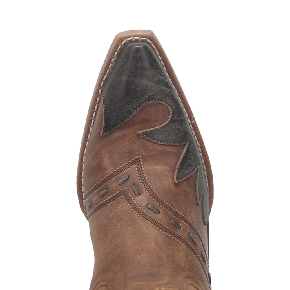 'Laredo' Men's 12" Porter Overlay Western Snip Toe - Tan 'Laredo' Men's 12" Porter Overlay Western Snip Toe - Tan -Outdoor Apparel Shop 68408