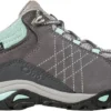 Oboz Footwear 'Oboz' Women's Sapphire Low WP Low Hiker - Charcoal / Beach Glass (Wide)