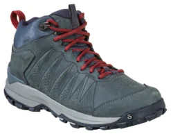Oboz Footwear 'Oboz' Women's Sypes WP Mid Hiker - Slate -Outdoor Apparel Shop 77102 Womens Sypes Mid Leather B DRY Slate 34 48917 1024x1024@2x