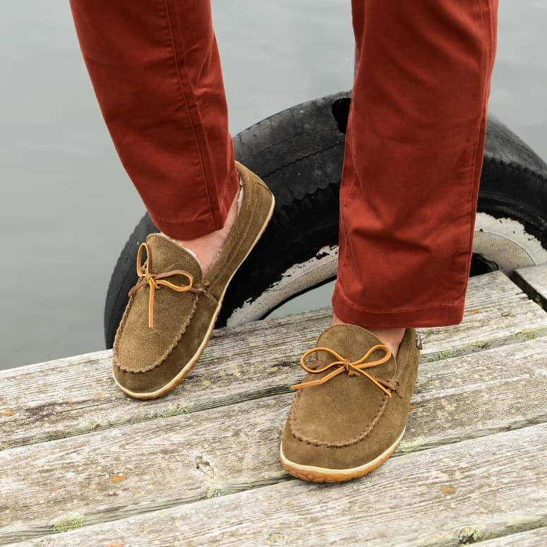 'Minnetonka' Men's Taft Slipper - Autumn Brown 'Minnetonka' Men's Taft Slipper - Autumn Brown -Outdoor Apparel Shop 775x775 41037