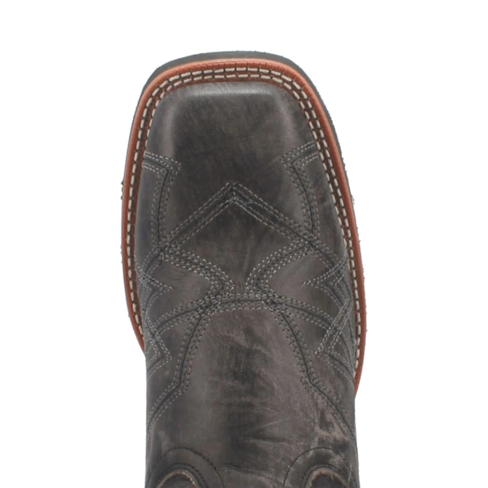 'Laredo' Men's 12" Axel Western Square Toe - Charcoal Black 'Laredo' Men's 12" Axel Western Square Toe - Charcoal Black -Outdoor Apparel Shop 7927
