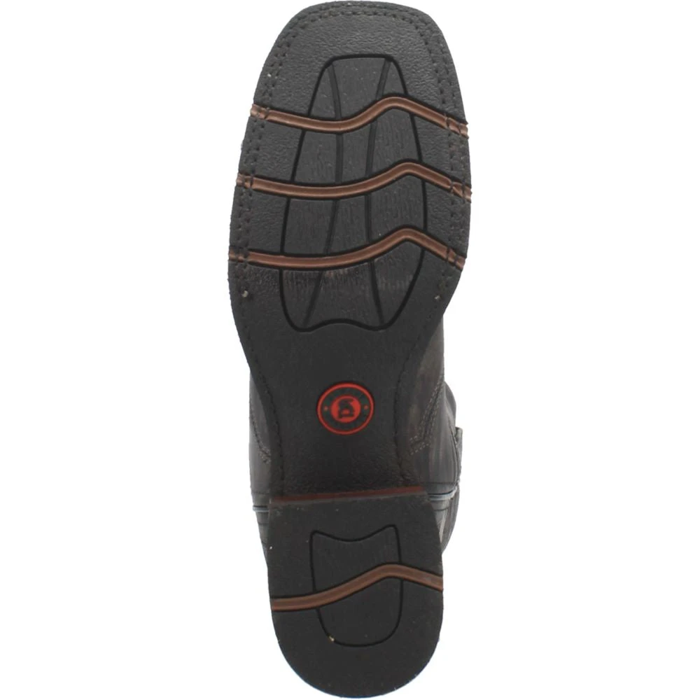 'Laredo' Men's 12" Axel Western Square Toe - Charcoal Black 'Laredo' Men's 12" Axel Western Square Toe - Charcoal Black -Outdoor Apparel Shop 7927