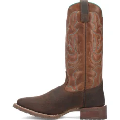 'Laredo' Men's 13" Odie Western Square Toe - Dark Brown -Outdoor Apparel Shop 7961 shdw 3 1024x1024@2x