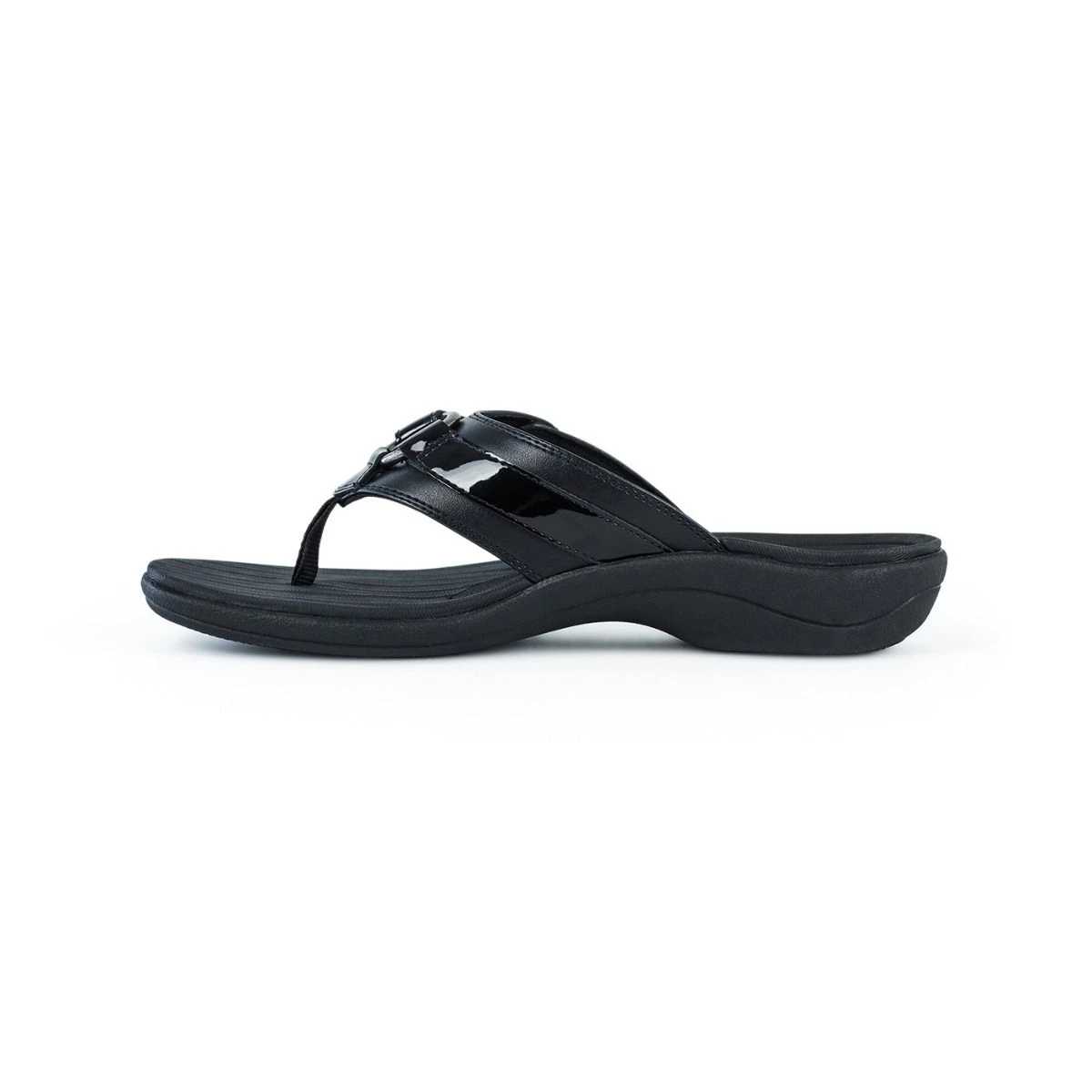 'Powerstep' Women's ArchWear™ Sandal - Black 'Powerstep' Women's ArchWear™ Sandal - Black -Outdoor Apparel Shop 8500