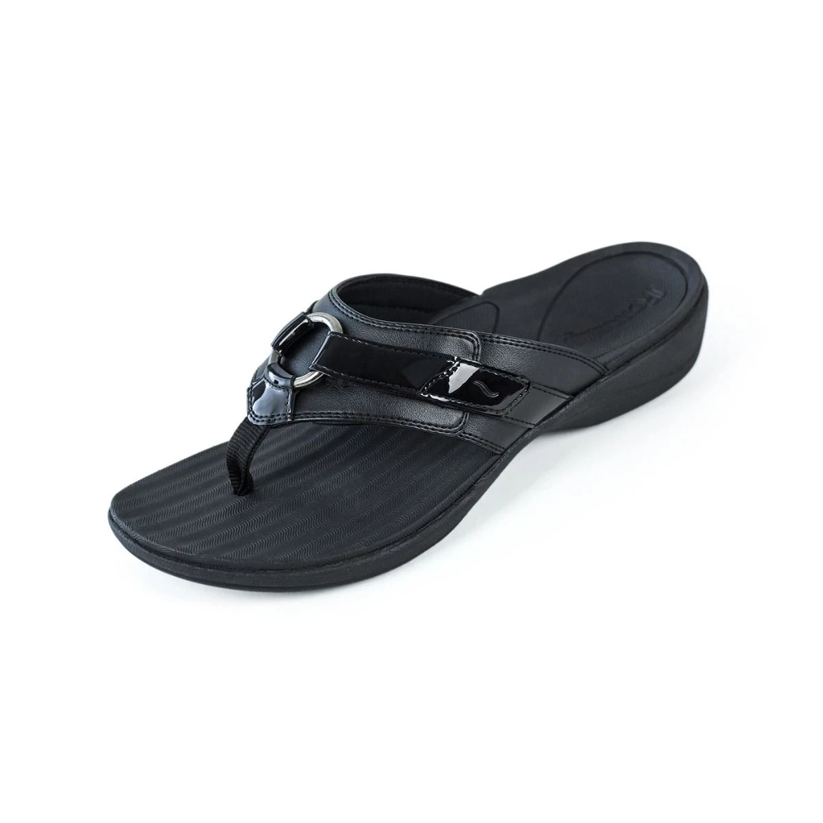 'Powerstep' Women's ArchWear™ Sandal - Black 'Powerstep' Women's ArchWear™ Sandal - Black -Outdoor Apparel Shop 8500