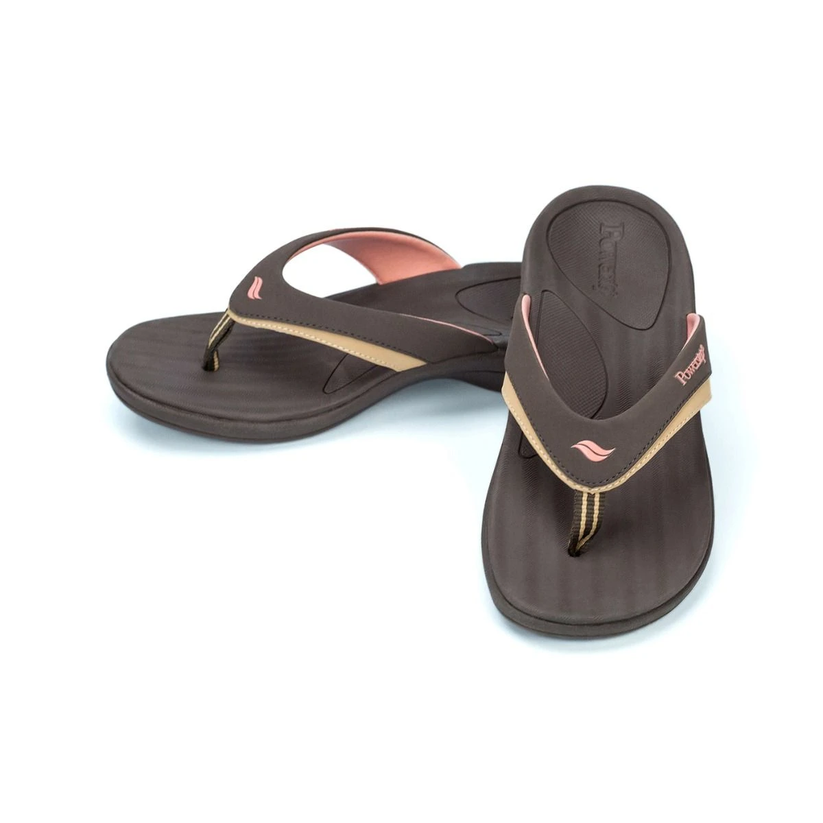 'Powerstep' Women's ArchWear™ Sandal - Brown 'Powerstep' Women's ArchWear™ Sandal - Brown -Outdoor Apparel Shop 8500